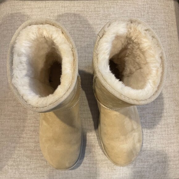UGG Classic Short II Boots Sand - Picture 2 of 6